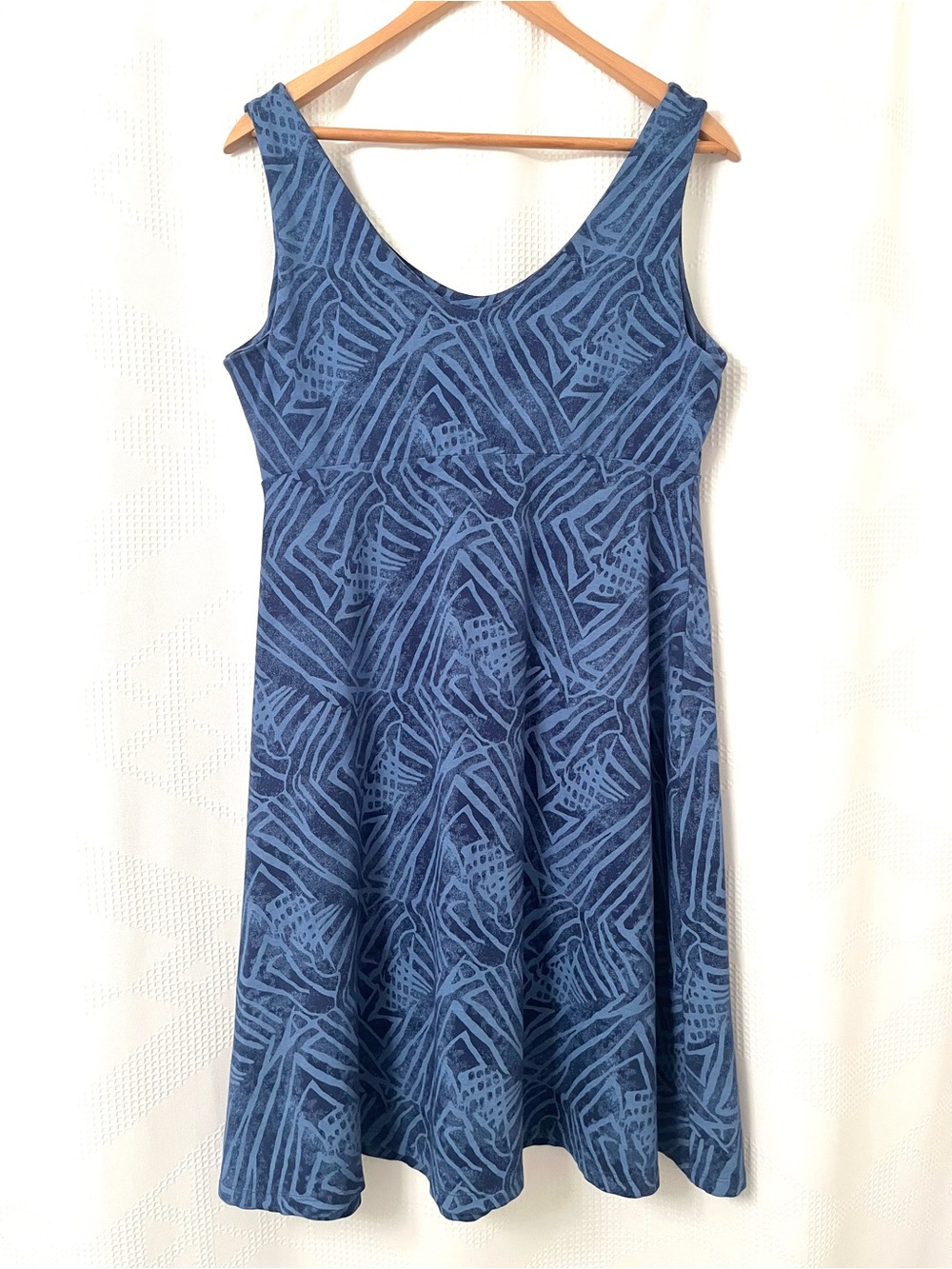 Fresh Produce Olivia Ocean Tides Print Sleeveless Dress S